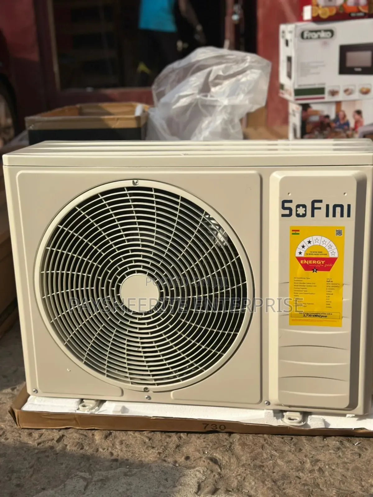Sofini Air Conditioner 1.5hp 2,900