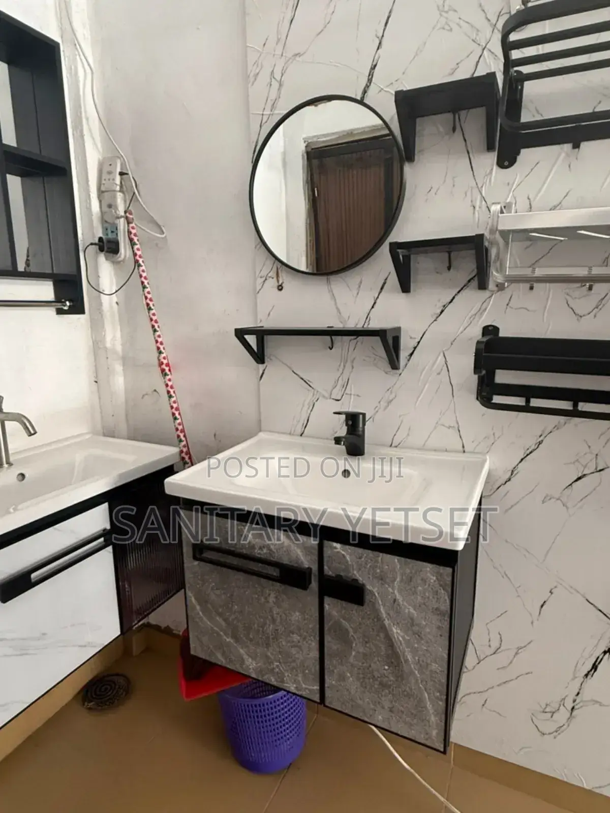Cabinet Basin With Multi Shelves