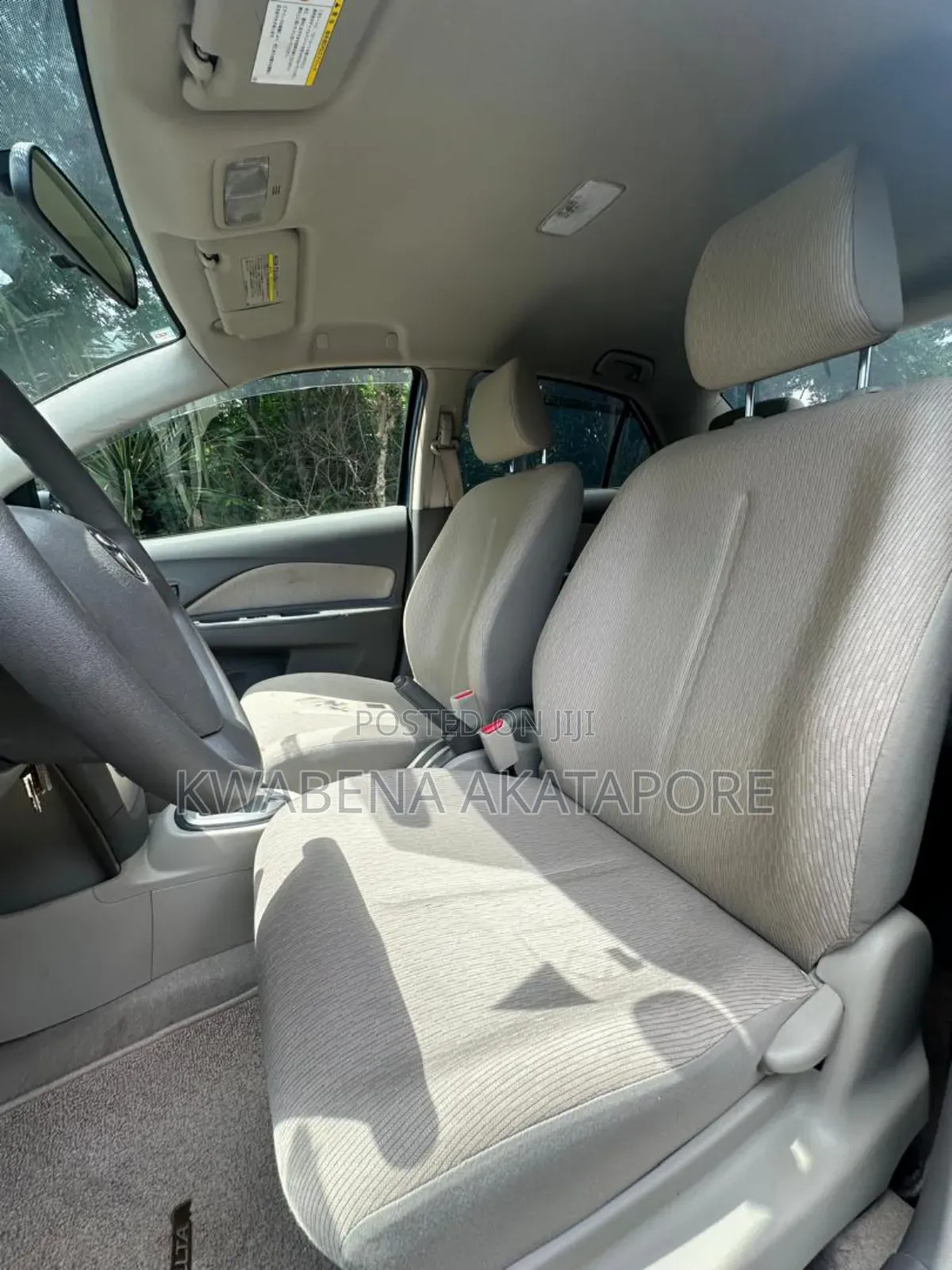 Toyota Belta 2012 Blue