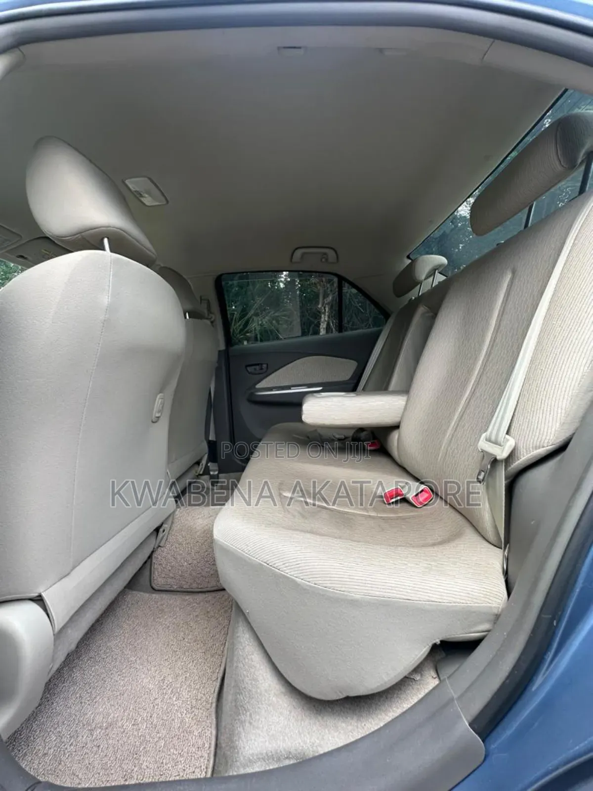 Toyota Belta 2012 Blue