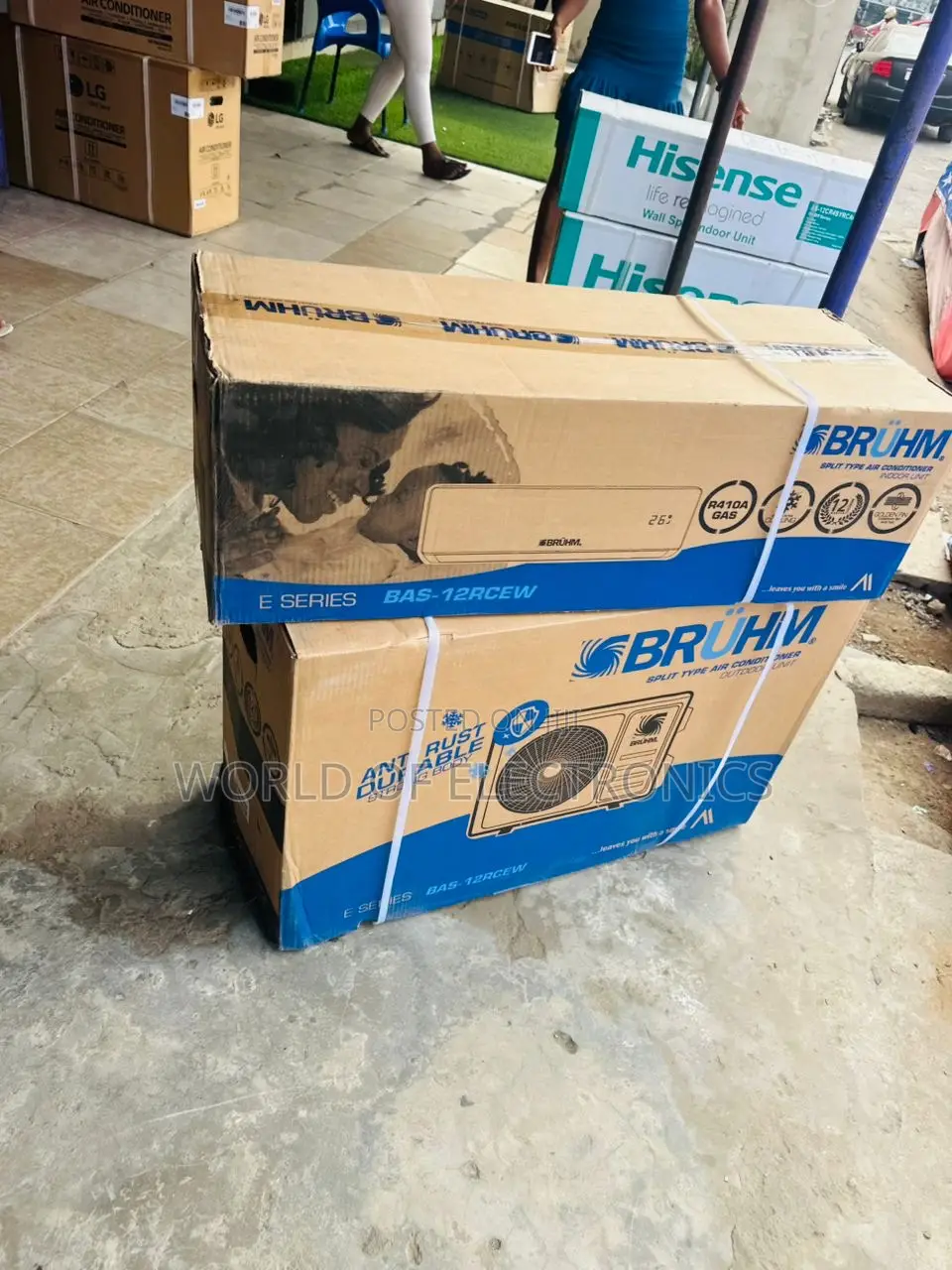 2.0hp R410a Fast Cooling Bruhm Air Conditioner