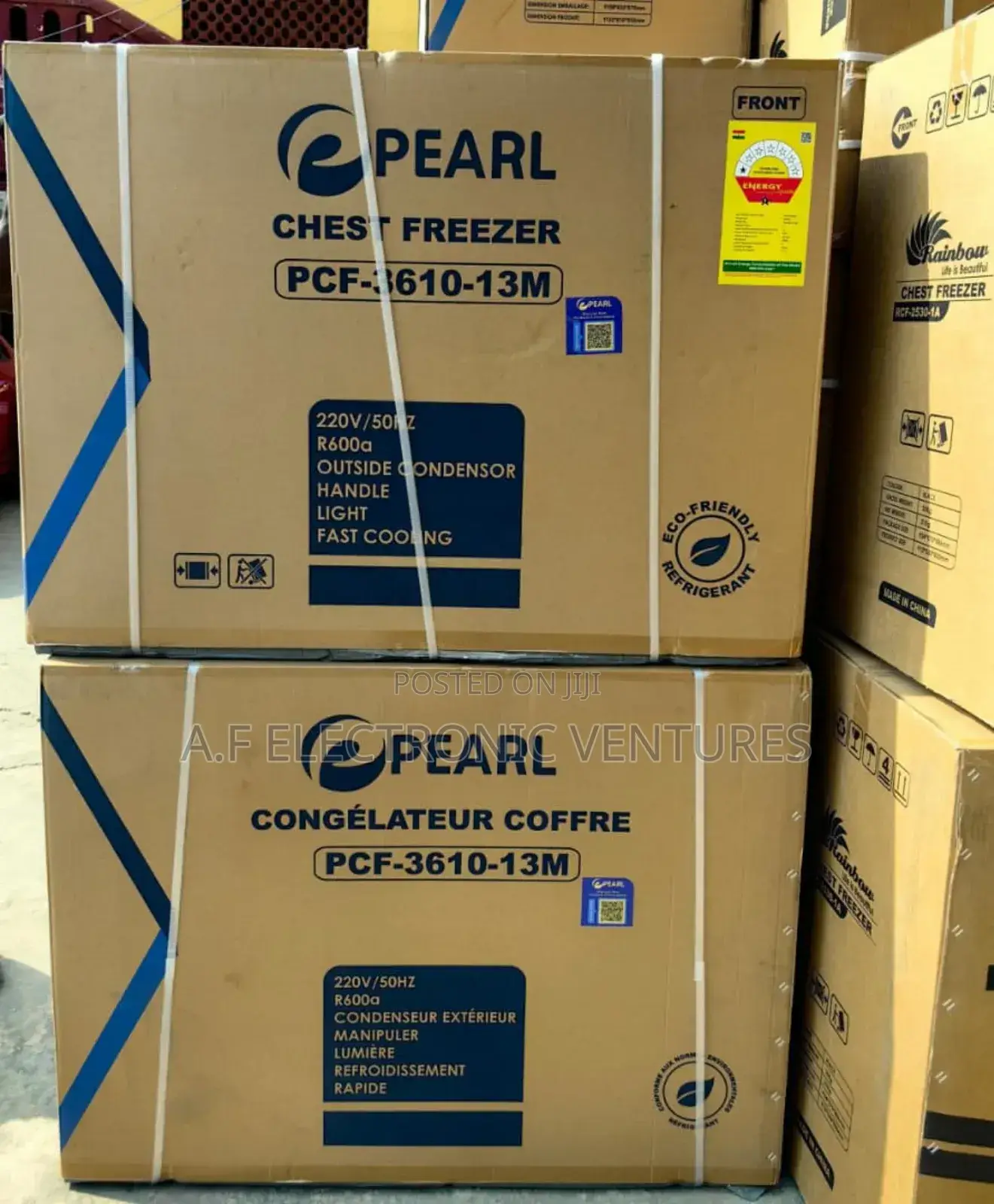Pearl 299-Litres Chest Freezer (Pcf-3610-13m)