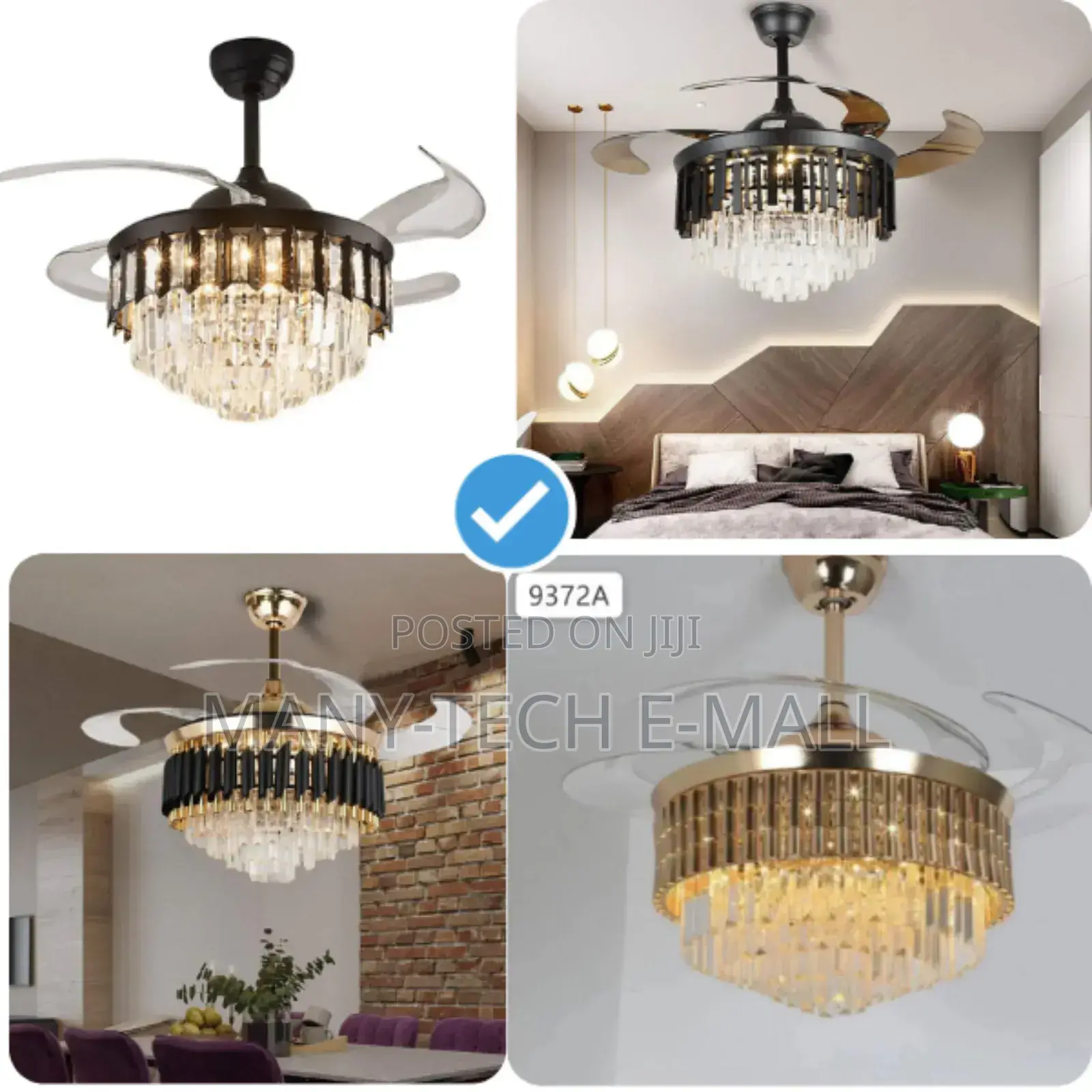 Fan With Light ( Chandelier Types)
