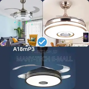 Fan With Light (Bluetooth)