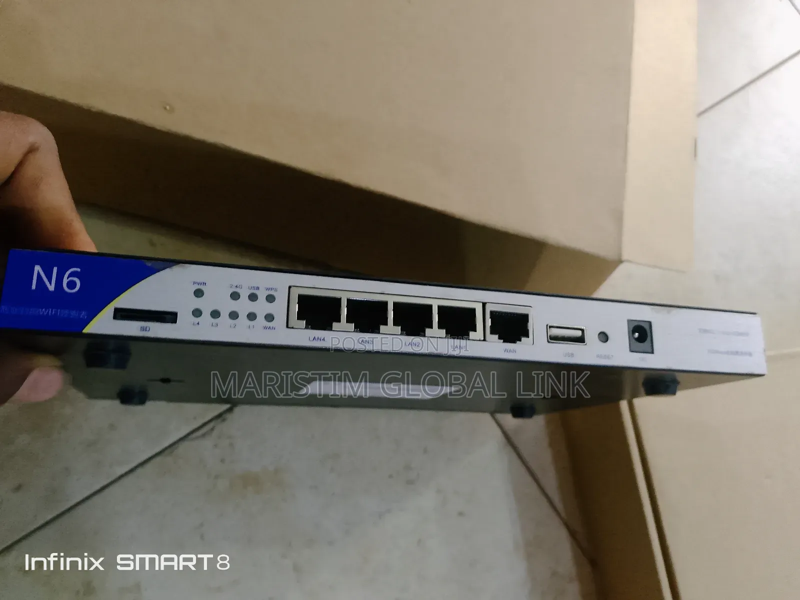 N-Wireless Router Repeater With Sd Card Slot