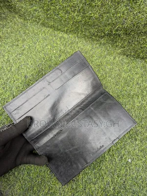 Real Camel Leather Long Wallet (Pre-Owned)