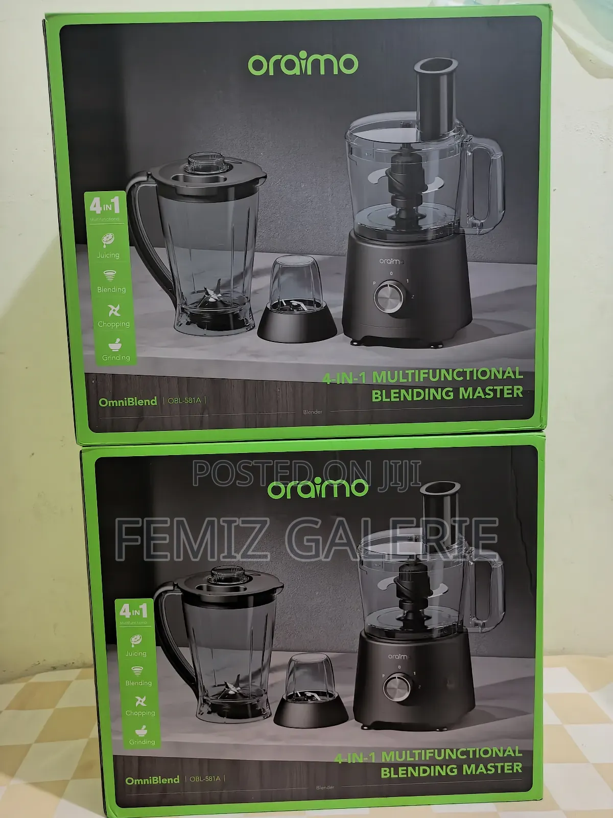 Oraimo Omniblend 1500w 4-in-1 Multifunctional Blender