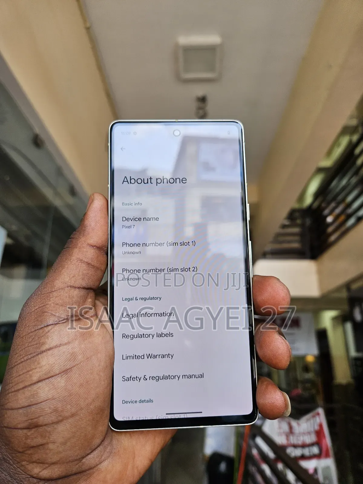 New Google Pixel 7 128 GB White