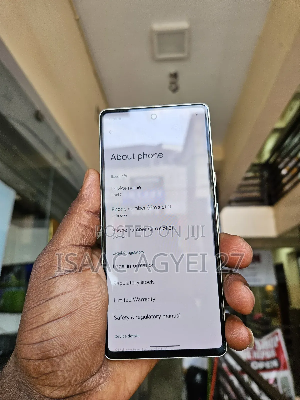 New Google Pixel 7 128 GB White