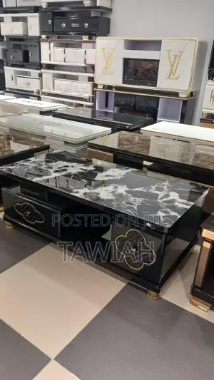 Center Table With Drawers