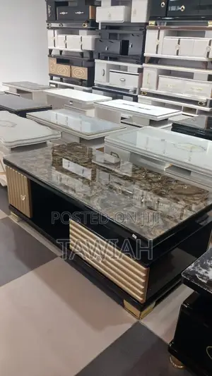 Center Table With Drawers