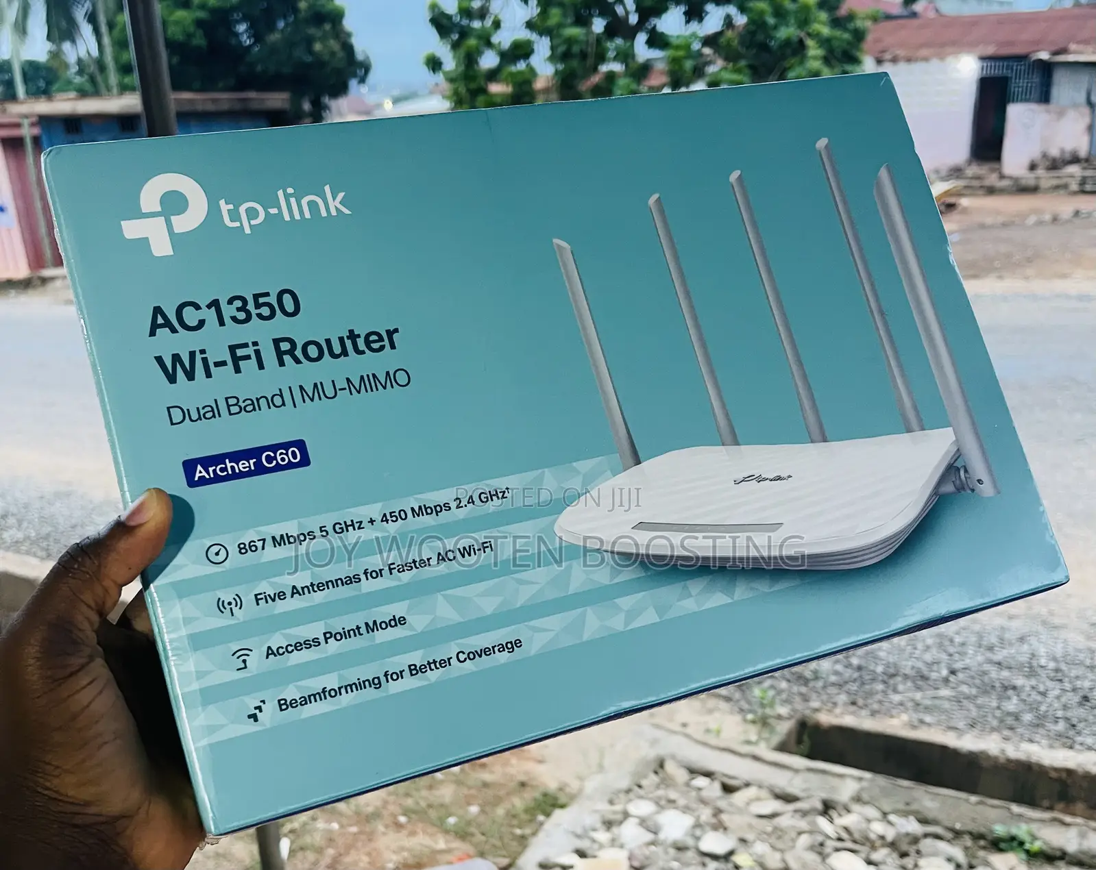 Tp-Link Archer C60 Ac1350 Dual Band Wi-Fi Router