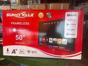Sunnywalk 50" Smart Frameless Tv