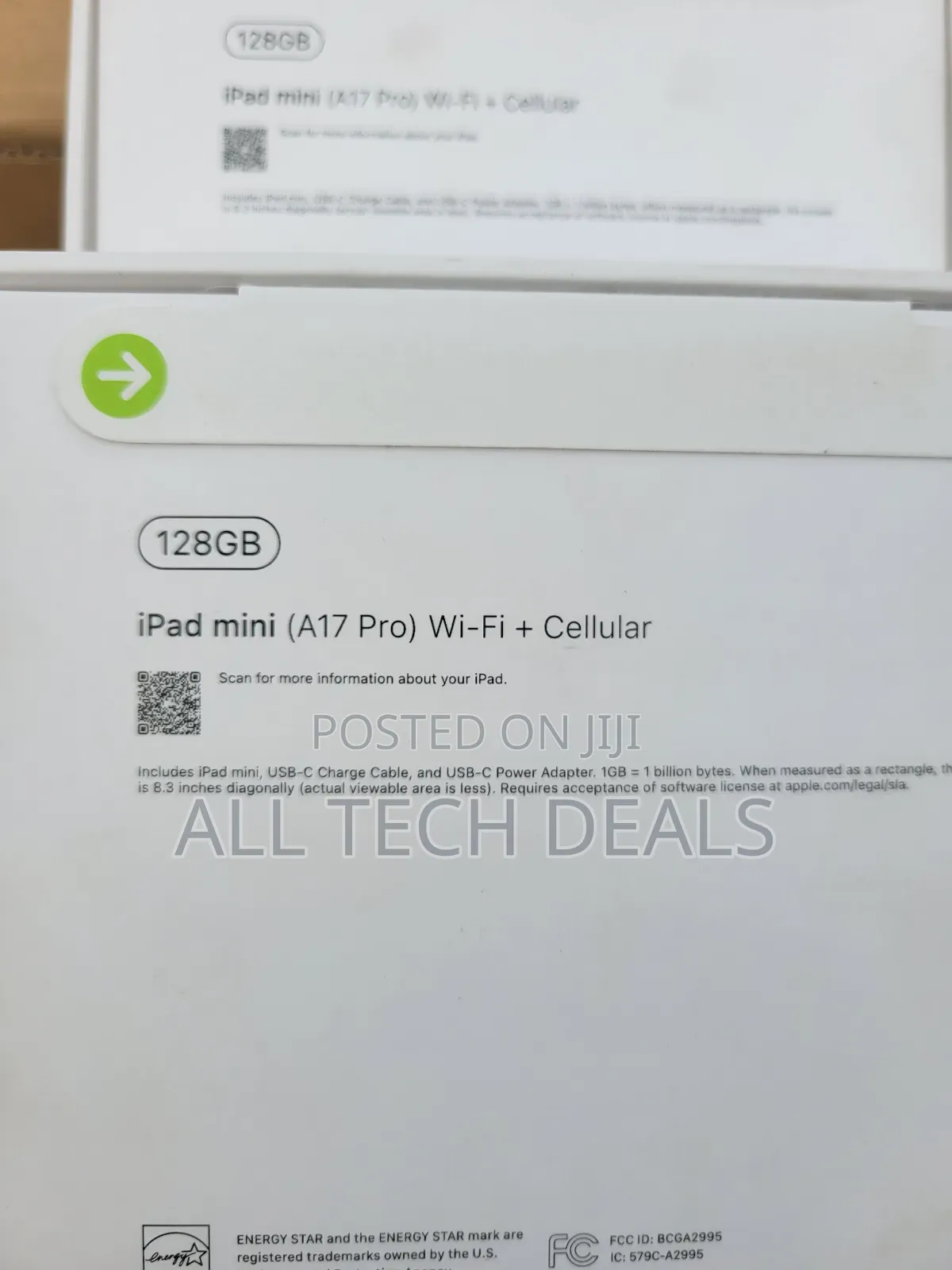New Apple iPad mini 7 128 GB Gray