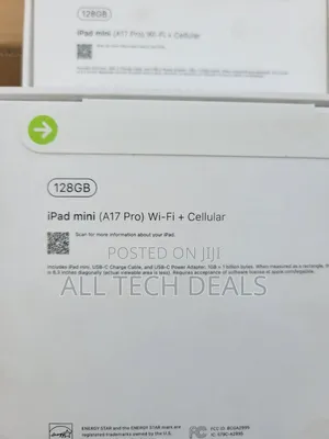 New Apple iPad mini 7 128 GB Gray