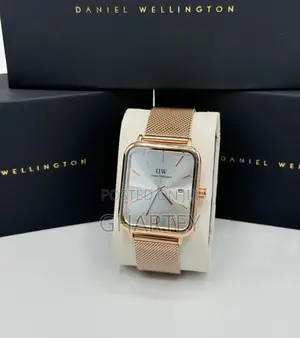 Mesh Bracelet Strap Analog Unisex Daniel Wellington Watch