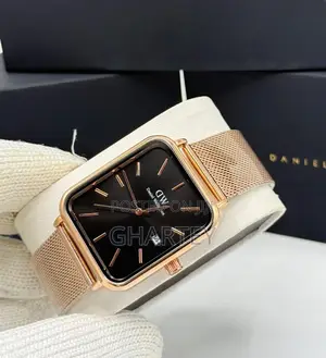 Mesh Bracelet Strap Analog Unisex Daniel Wellington Watch