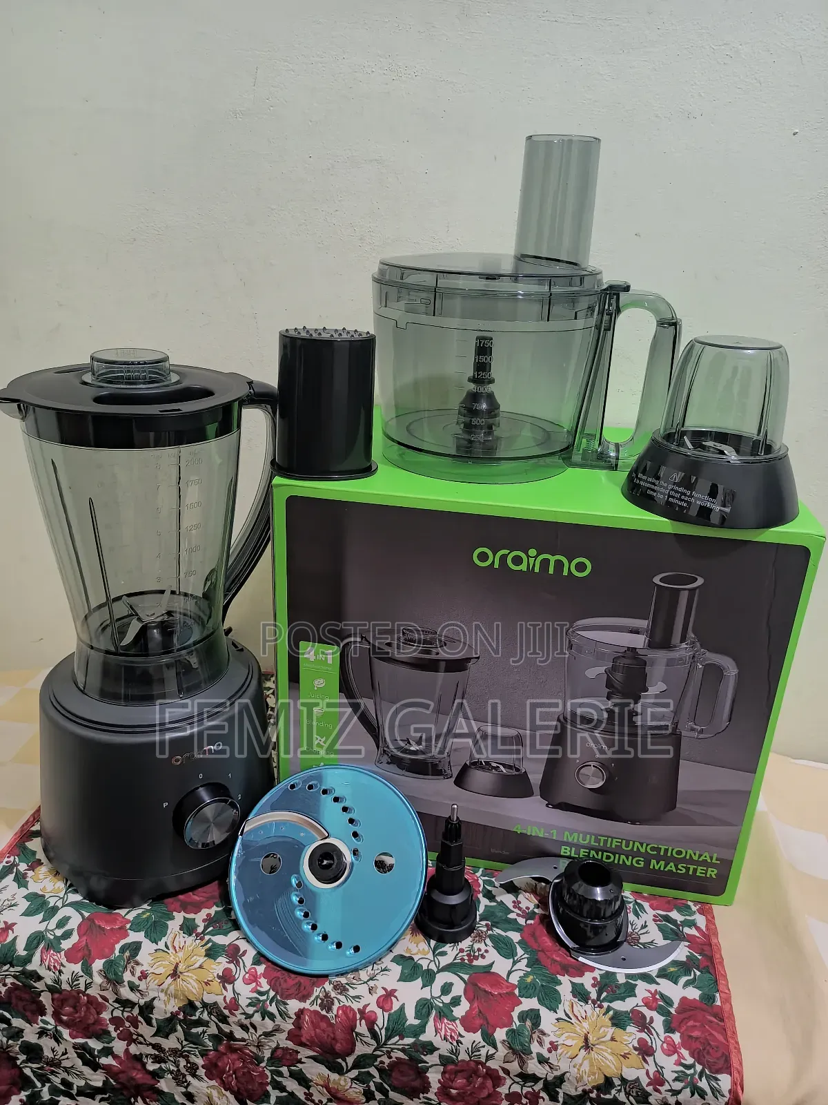 Oraimo Omniblend 1500w 4-in-1 Multifunctional Blender