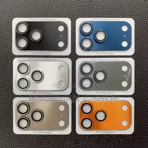 Metal Camera Protector, Glass Back Lens for iPhone 17 Pro and Pro Max