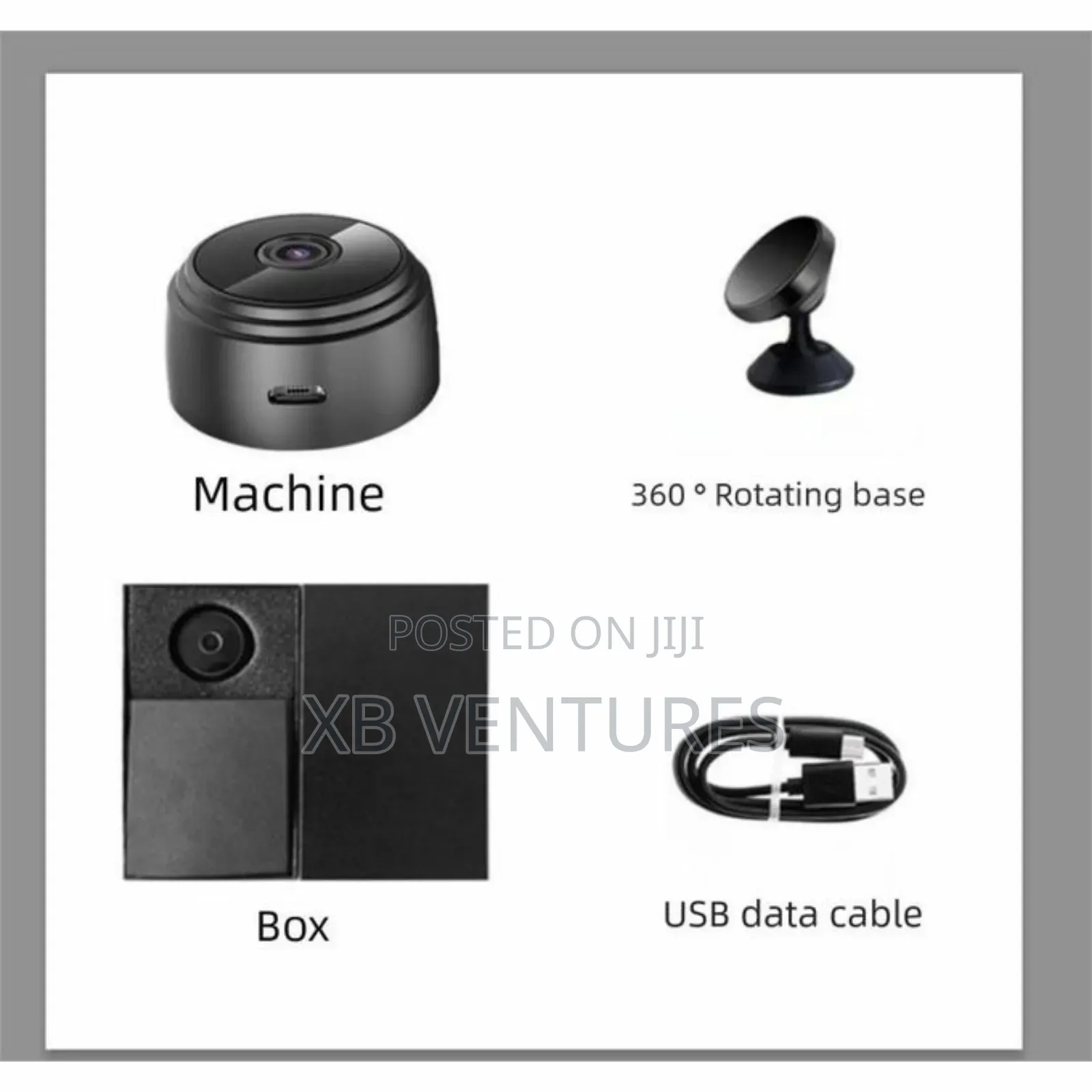 Mini Wireless Hidden Camera Ip Wifi Remote Security