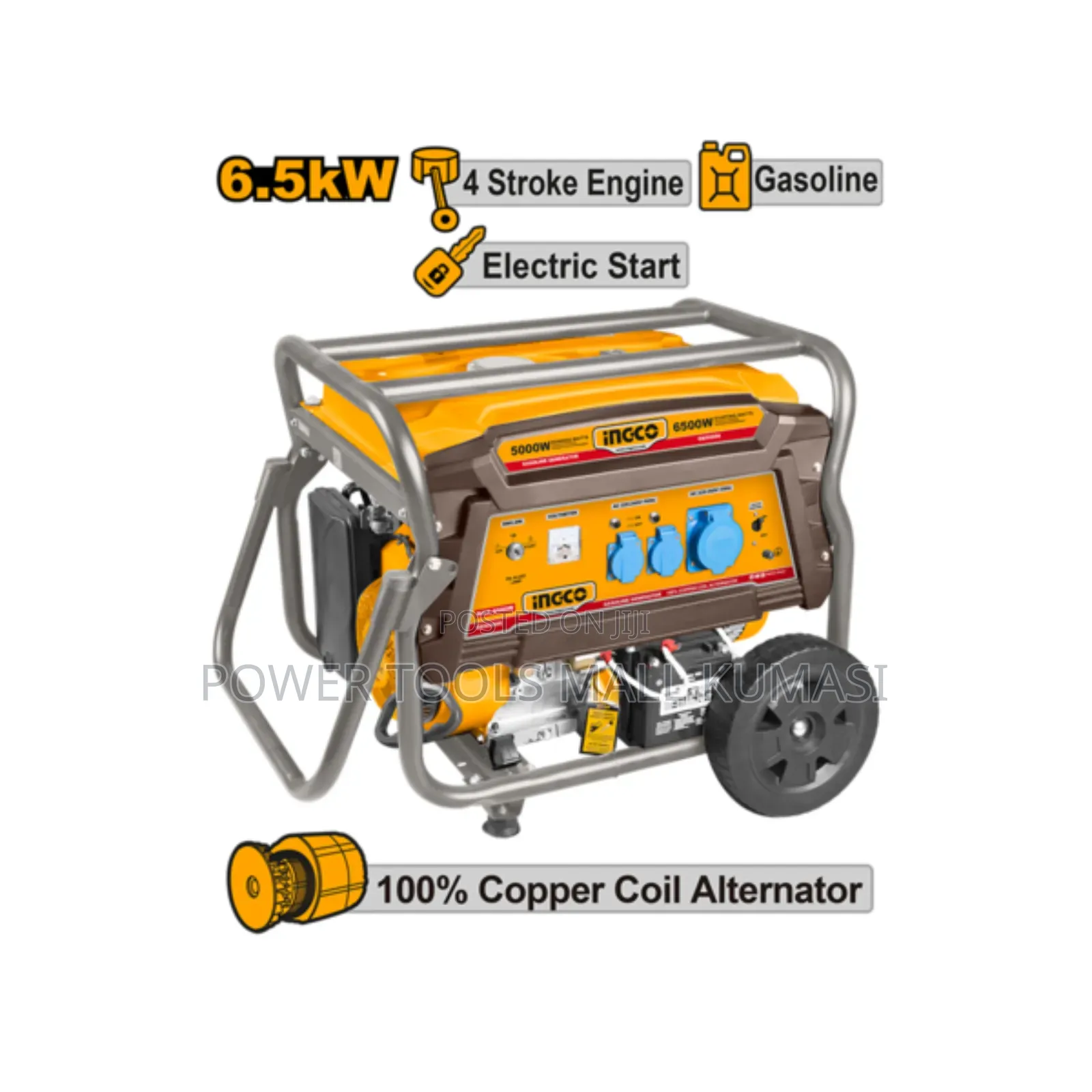 Gasoline Generator 6.5kw