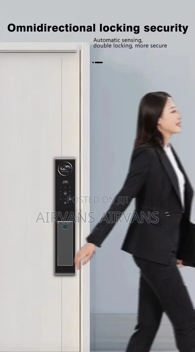 Smart 3d Face Recognition Door Lock With Palm Access