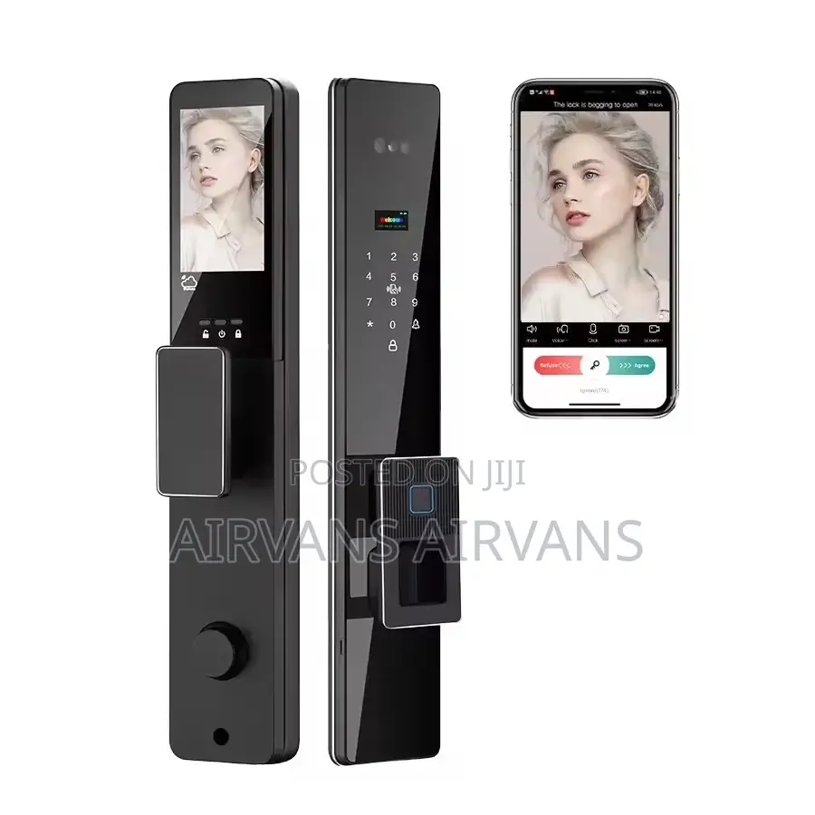 Smart 3d Face Recognition Door Lock With Palm Access
