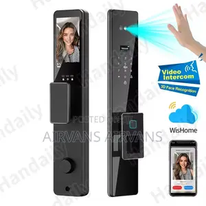Smart 3d Face Recognition Door Lock With Palm Access