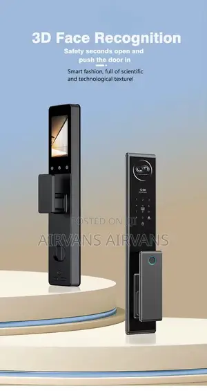 Smart 3d Face Recognition Door Lock With Palm Access