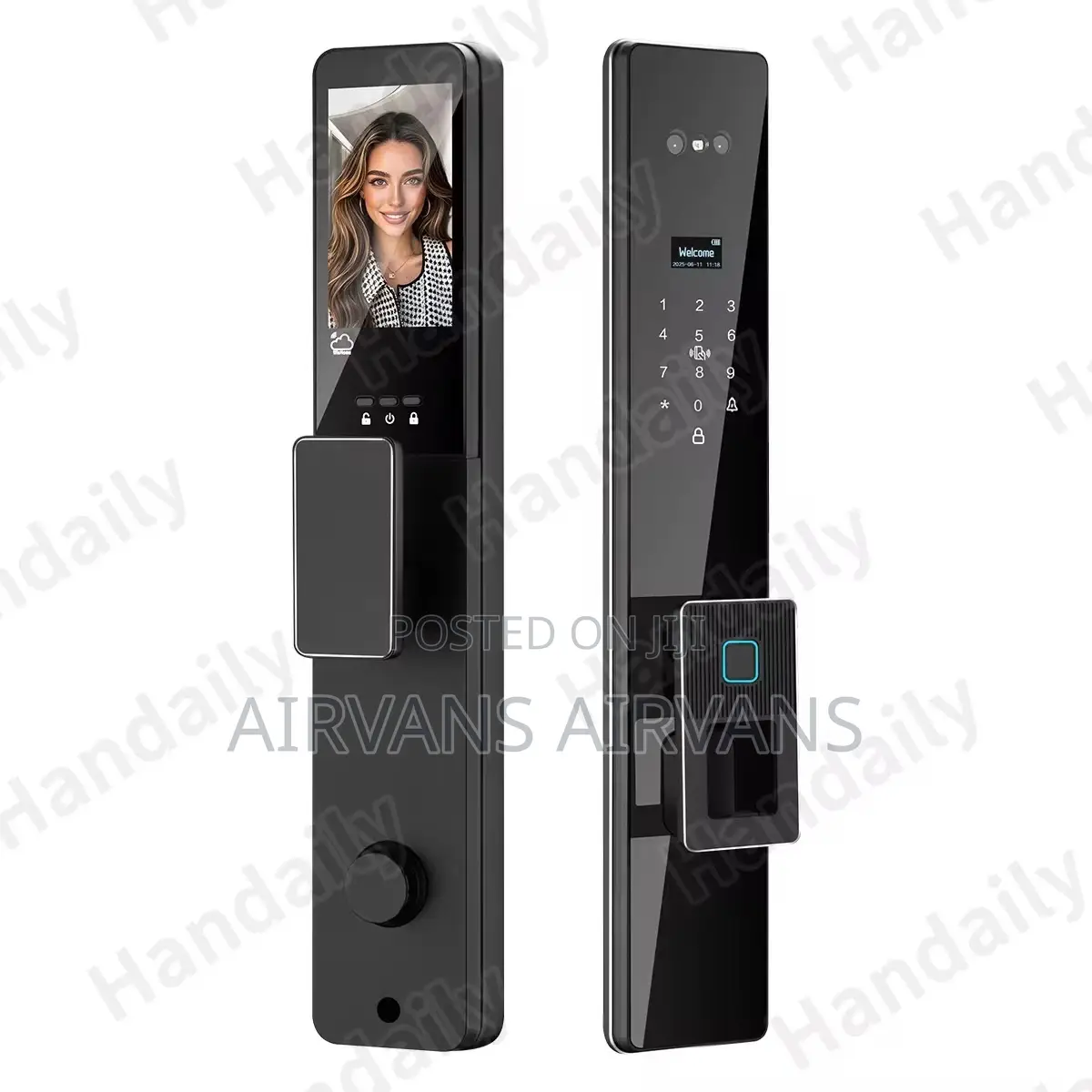 Smart 3d Face Recognition Door Lock With Palm Access