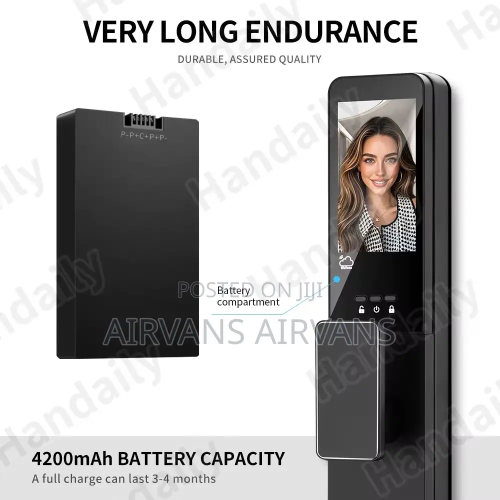 Smart 3d Face Recognition Door Lock With Palm Access