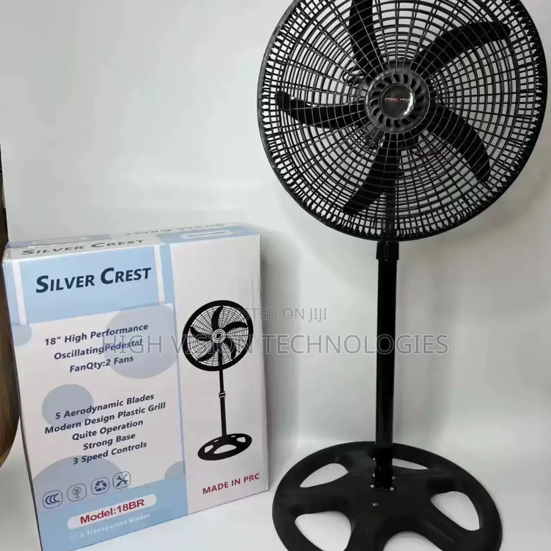 Silver Crest Standing Fan