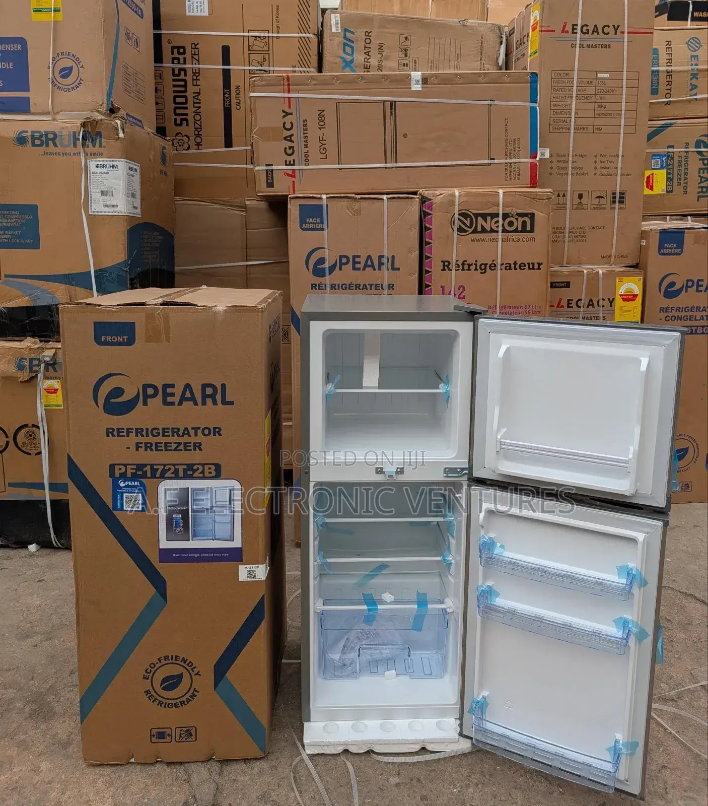 Pearl 108-Ltres Refrigerator (Pf-172t-2b)