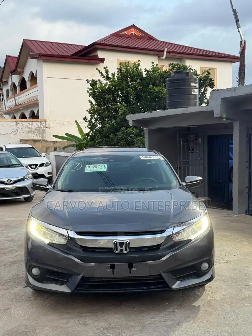 Honda Civic Touring 4dr Sedan (1.5L 4cyl) 2017 Gray