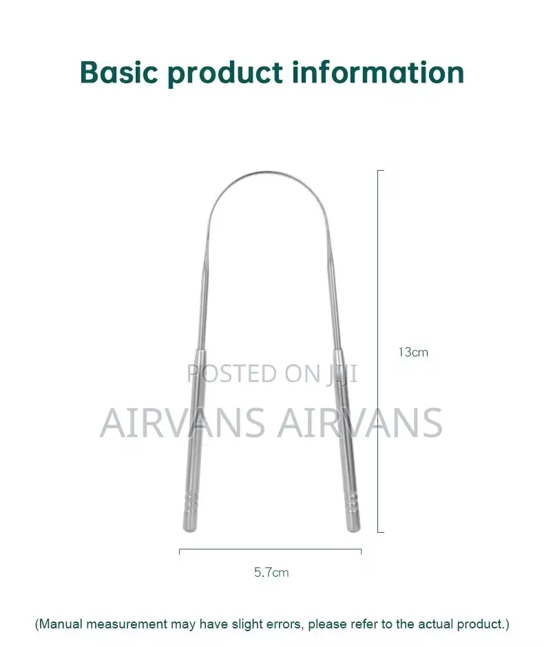 Stainless Steel Tongue Scraper