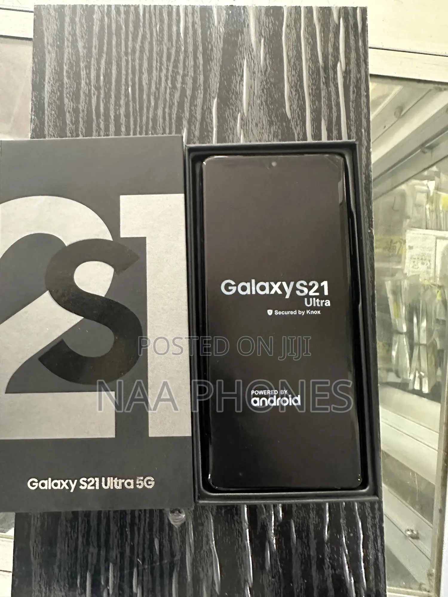New Samsung Galaxy S21 Ultra 5G 128 GB Black