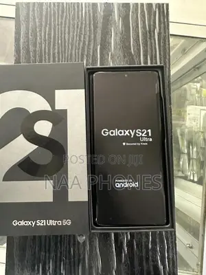 New Samsung Galaxy S21 Ultra 5G 128 GB Black