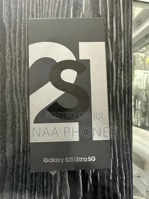 New Samsung Galaxy S21 Ultra 5G 128 GB Black