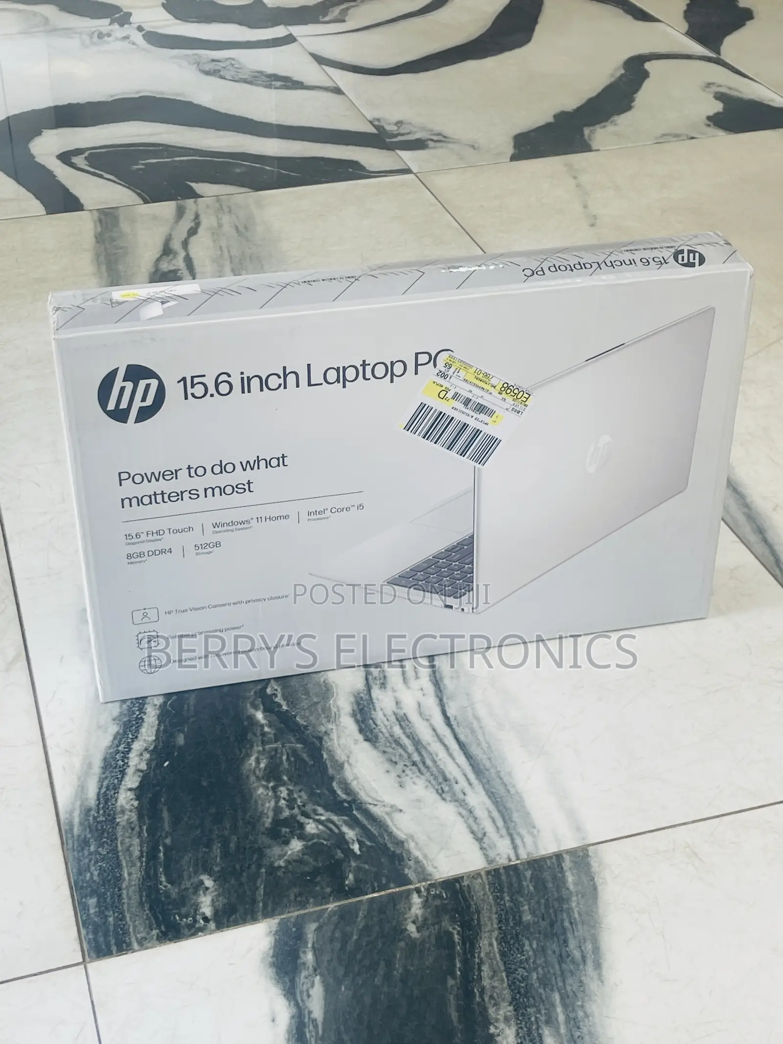 New Laptop HP 15 8GB Intel Core I5 SSD 512GB