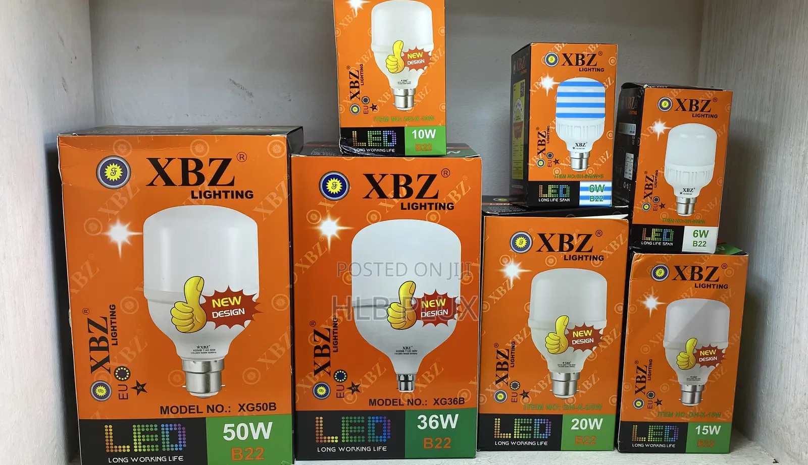 XBZ Bulbs(All Watts)