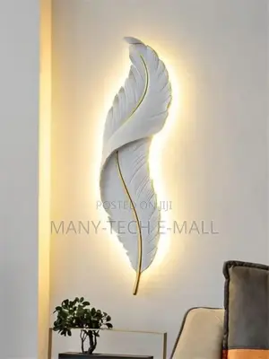 Wall Feathers Light.