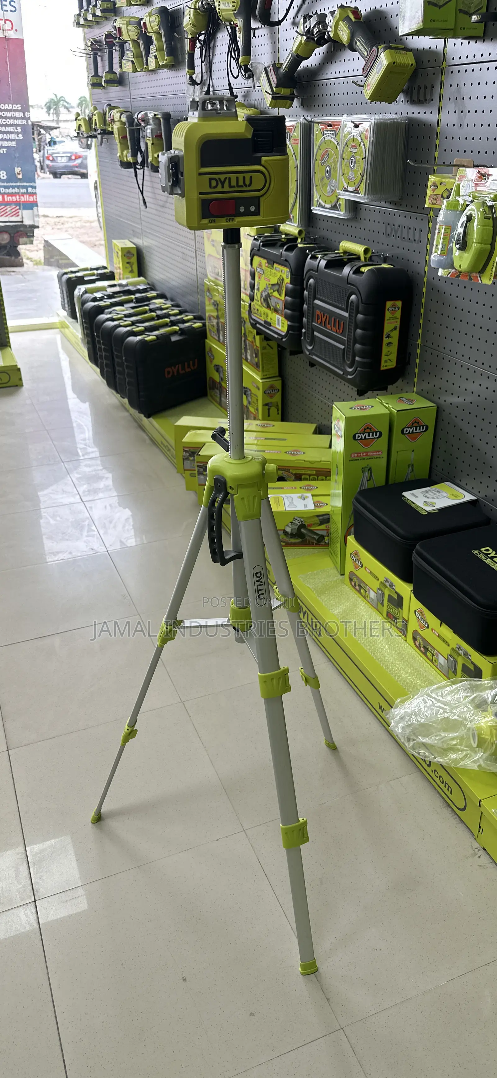 Dyllu 3d Laser Level Machine + Tripod