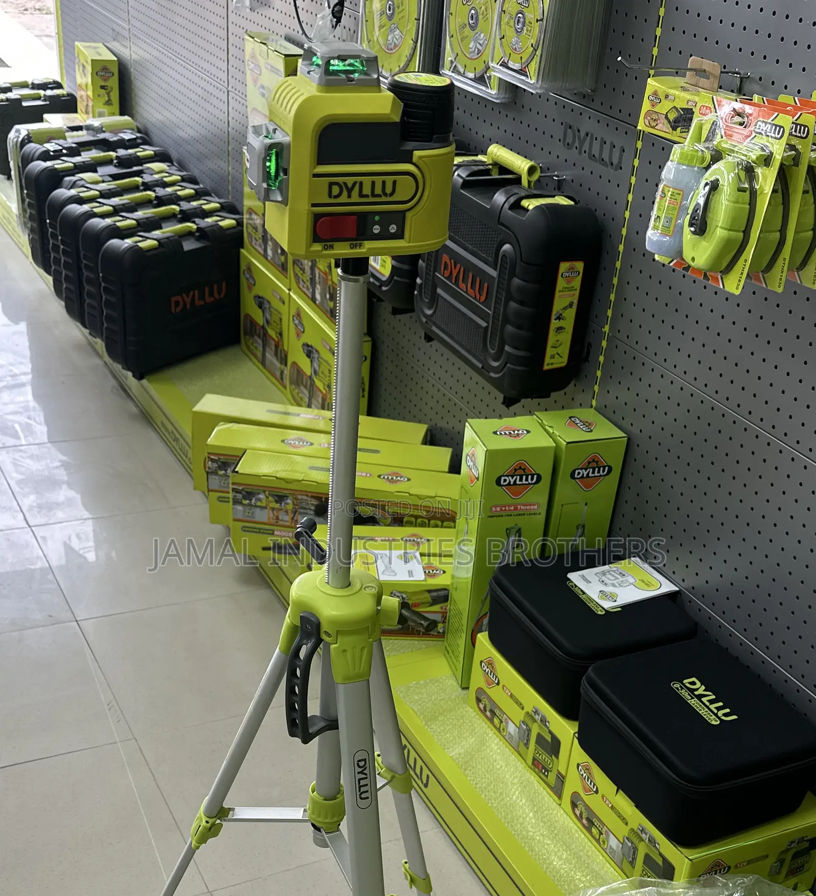 Dyllu 3d Laser Level Machine + Tripod