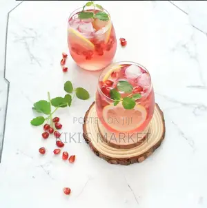 Stemless Wine/Cocktail Glass 500ml 3pcs