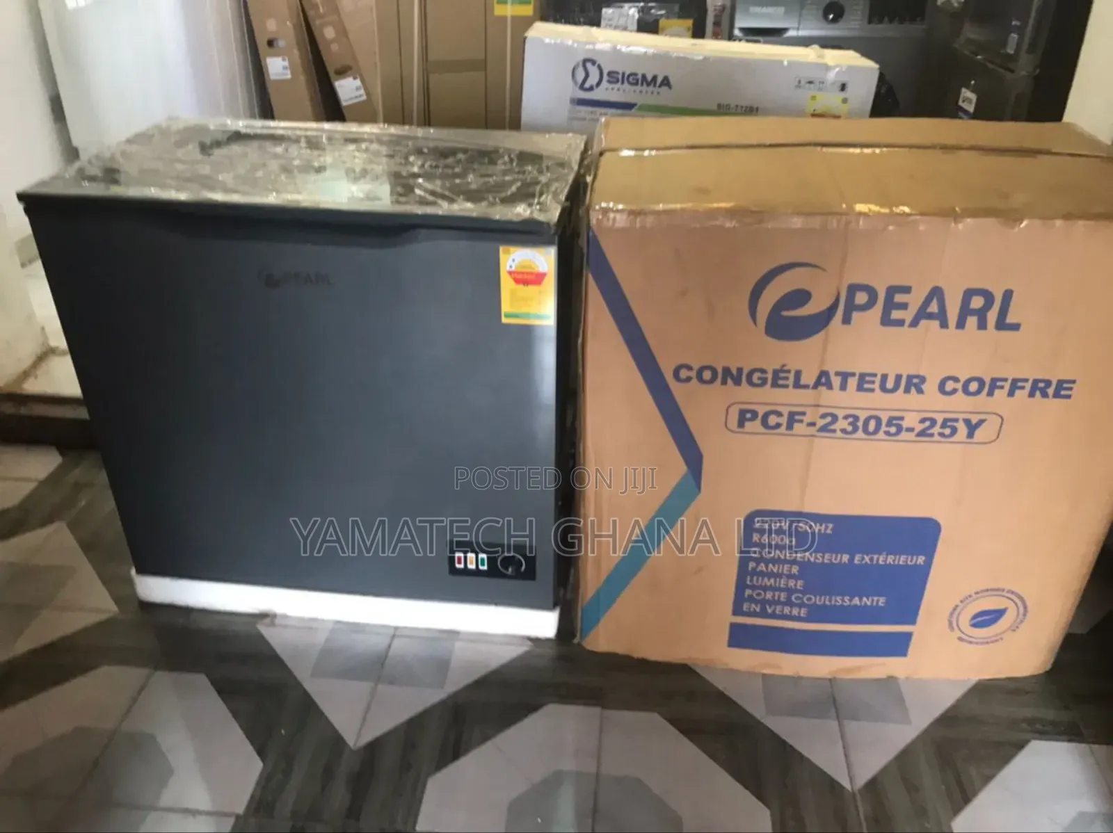 Pearl 188 Litre Chest Freezer With Top Glass