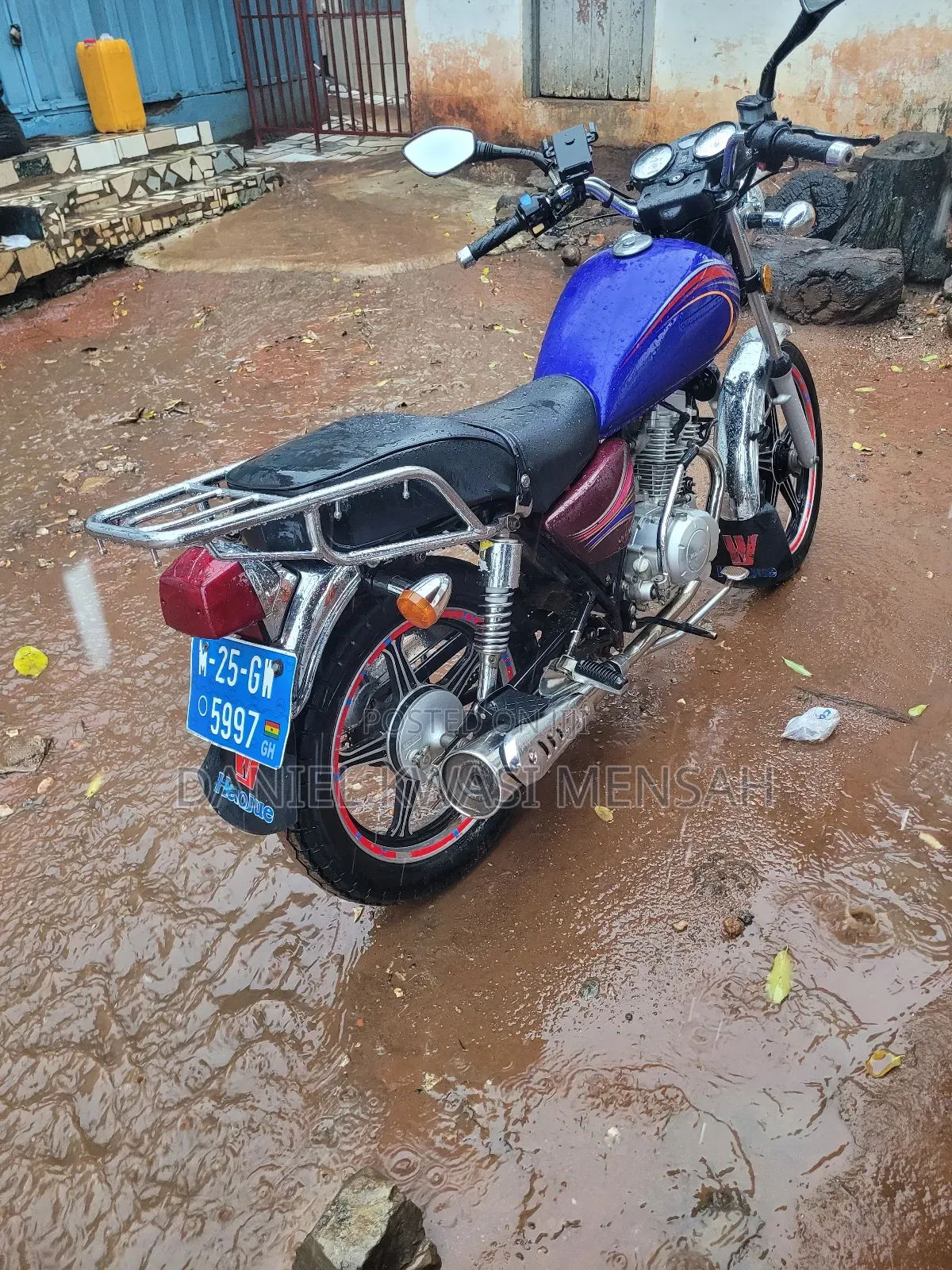 Haojue HJ125-8K 2024 Blue