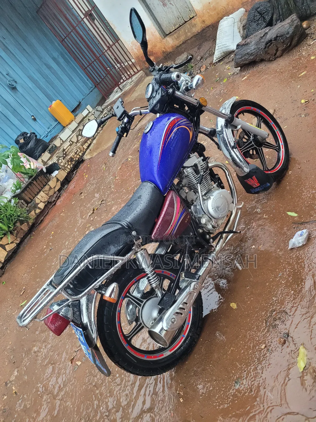 Haojue HJ125-8K 2024 Blue