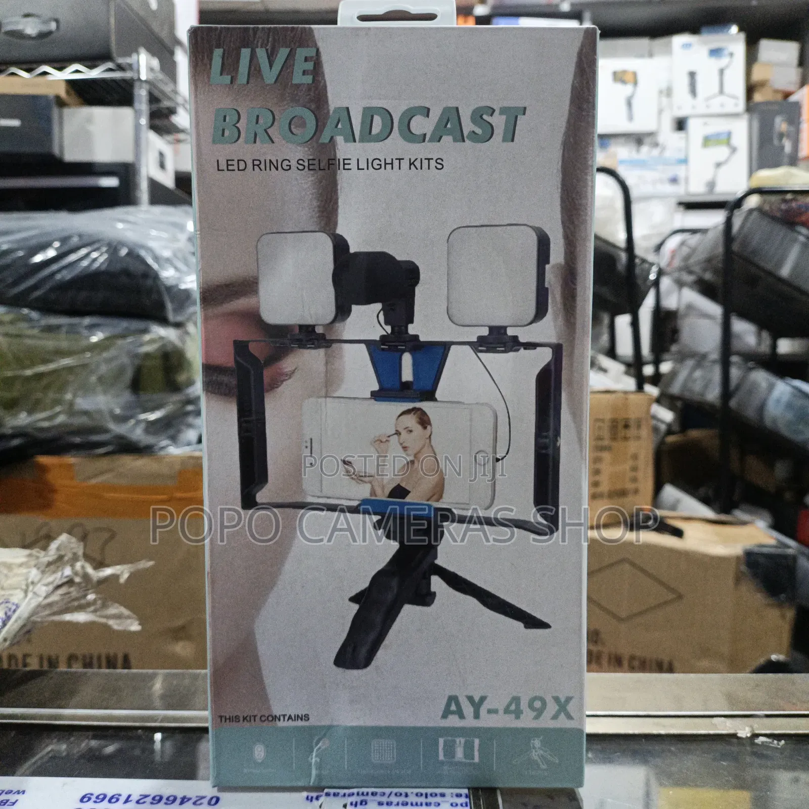 Ay - 49x Live Broadcast Led Ring Selfie Light Kits