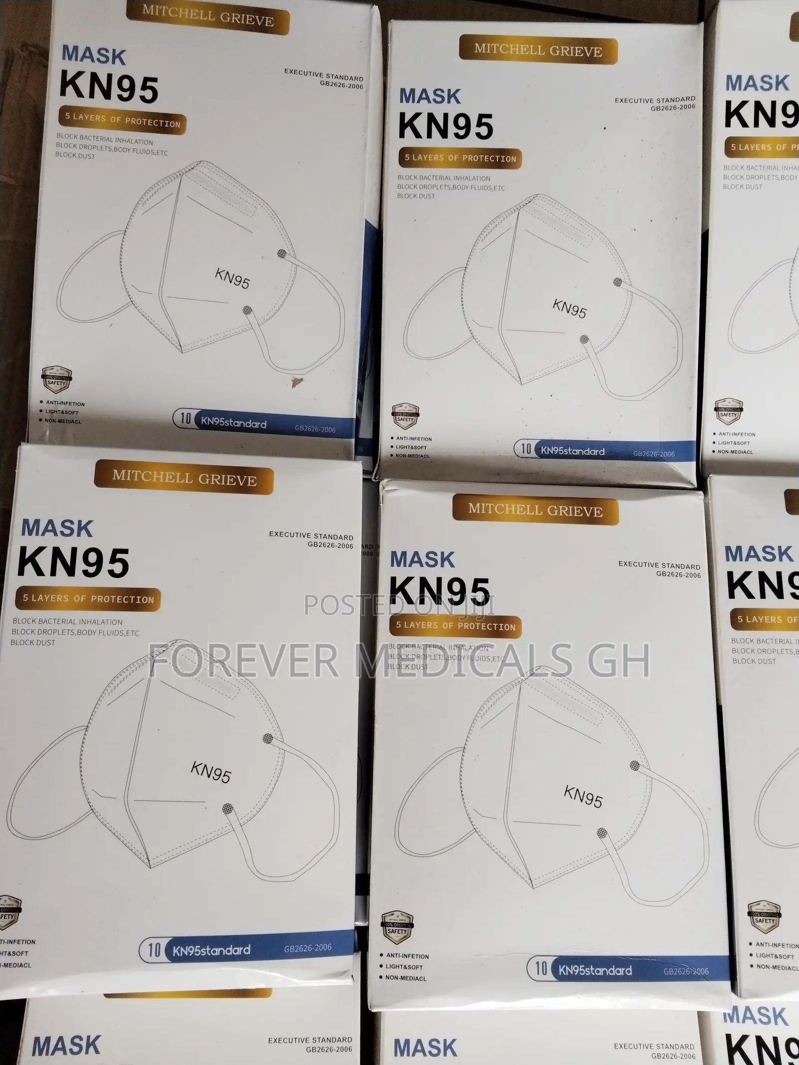 Kn 95 Face Mask (10pc)