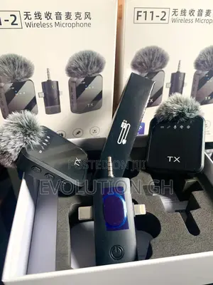 Dual Wireless Microphone For iPhone, Android And Digital Camera
